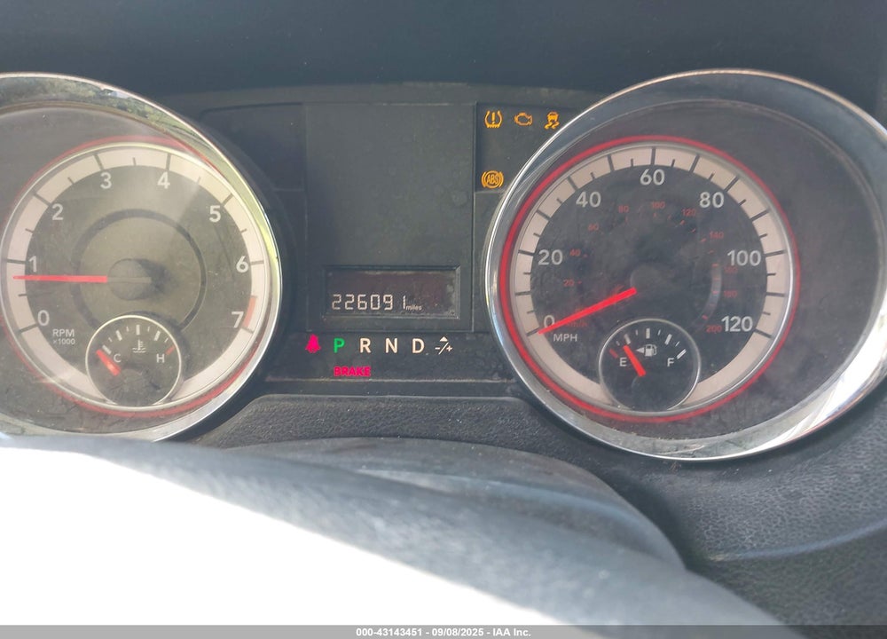 2013 RAM CARGO TRADESMAN VIN: 2C4JRGAG5DR812159