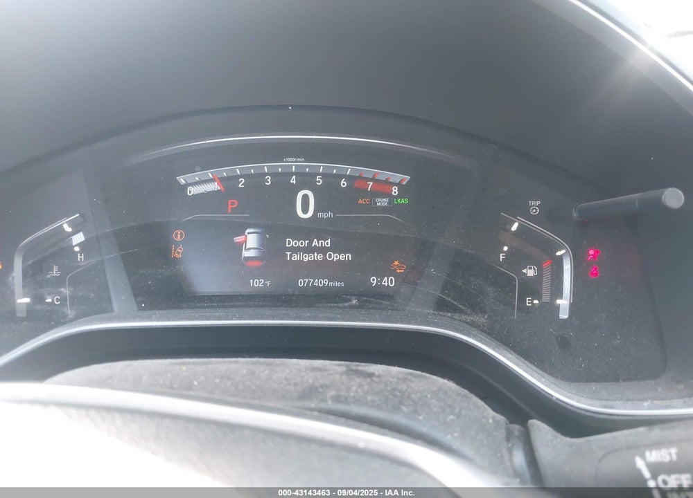 2019 HONDA CR-V VIN: 2HKRW2H8XKH636992
