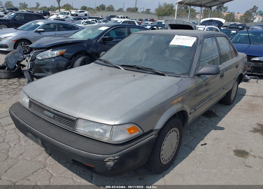 1989 TOYOTA COROLLA LE VIN: JT2AE93E2K3165625