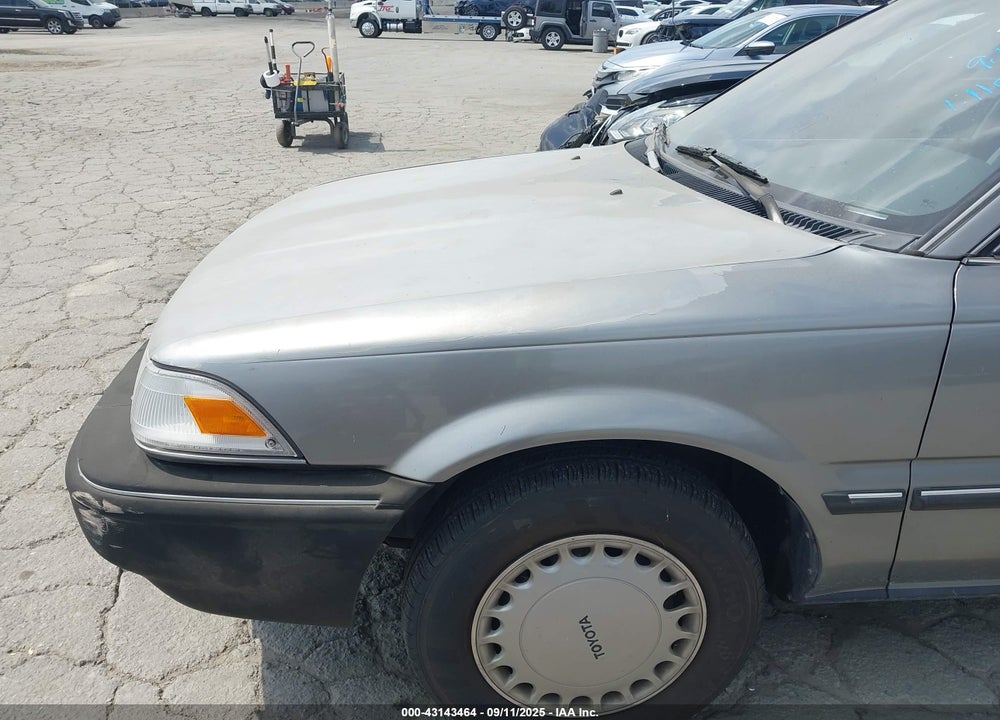 1989 TOYOTA COROLLA LE VIN: JT2AE93E2K3165625