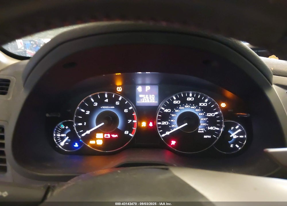 2012 SUBARU LEGACY VIN: 4S3BMCG64C3037290
