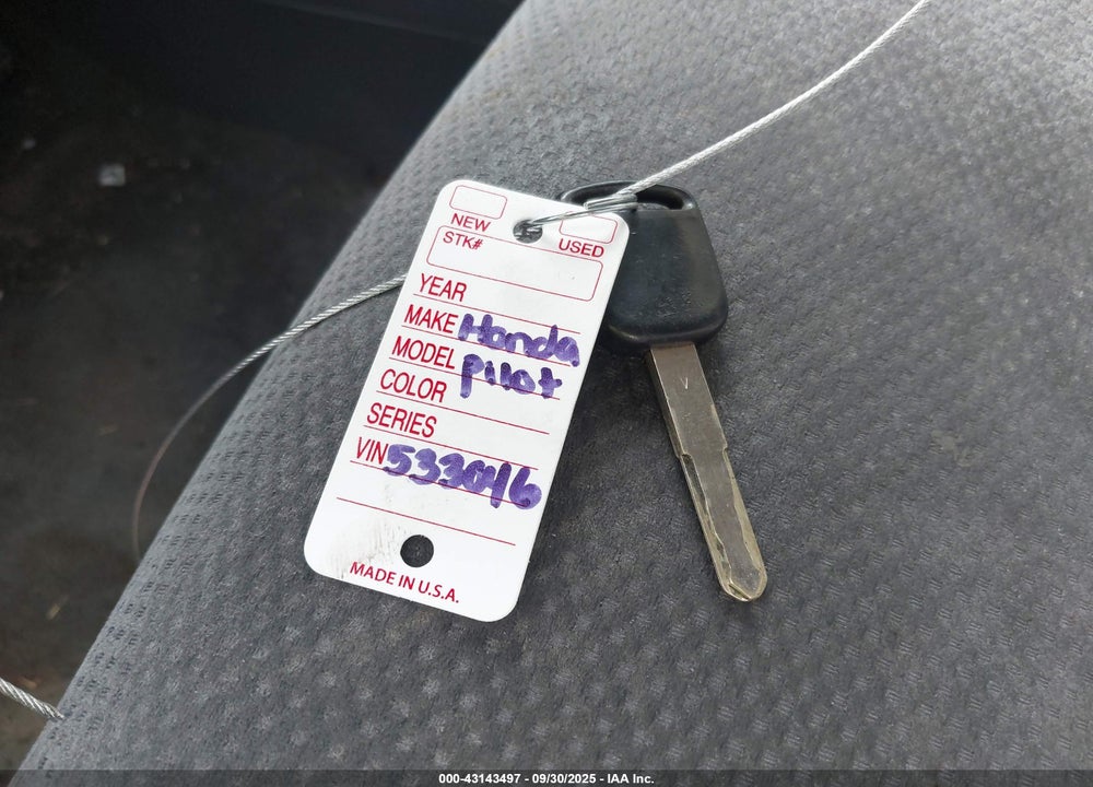 2007 HONDA PILOT VIN: 2HKYF18487H533046