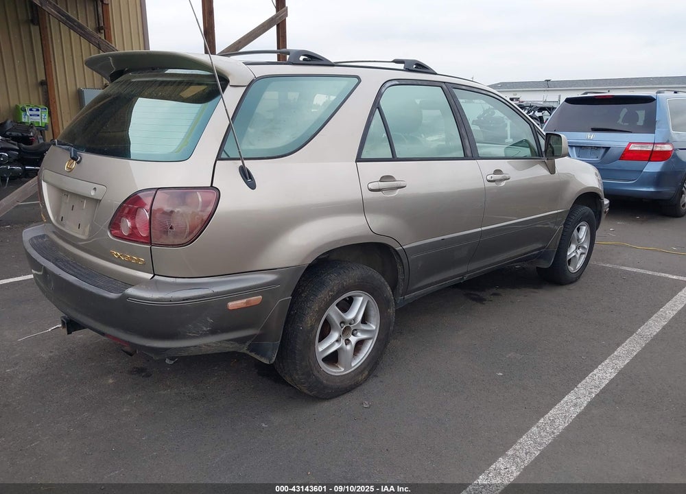 2000 LEXUS RX 300 VIN: JT6HF10U3Y0099667