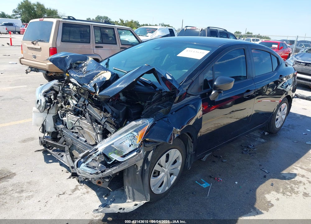 2020 NISSAN VERSA S 5-SPEED MANUAL TRANSMISSION VIN: 3N1CN8BV0LL891987
