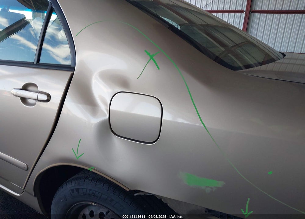 2006 TOYOTA COROLLA LE VIN: 1NXBR32E36Z659972
