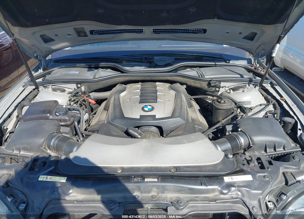 2006 BMW 750LI VIN: WBAHN83566DT63377