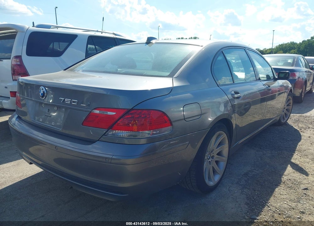 2006 BMW 750LI VIN: WBAHN83566DT63377