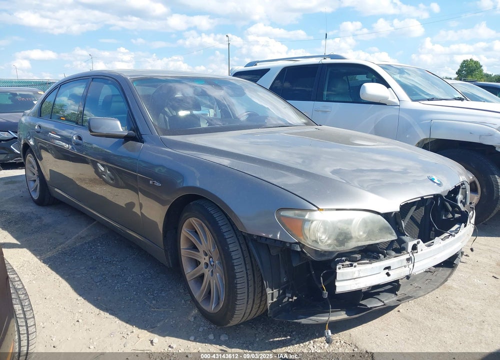 2006 BMW 750LI VIN: WBAHN83566DT63377