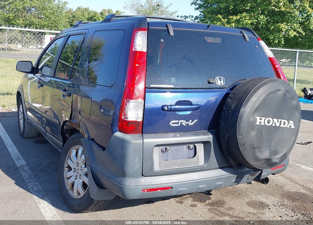 2005 HONDA CR-V EX VIN: JHLRD77855C012072