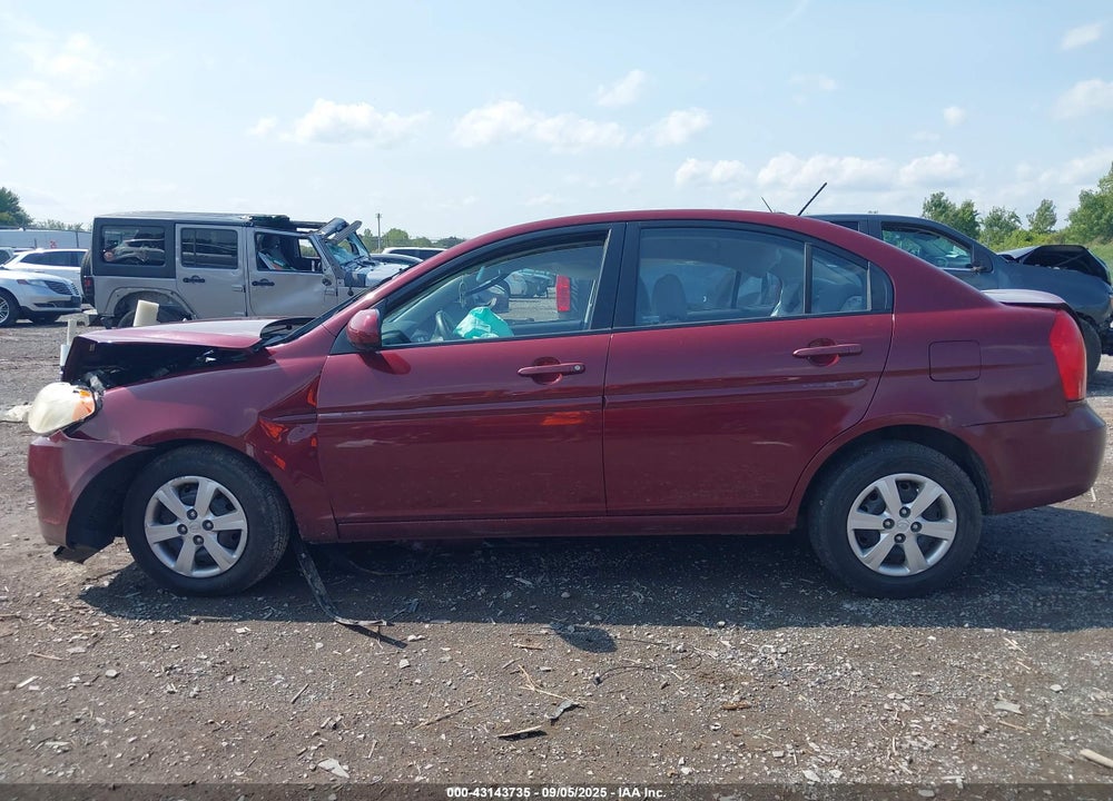 2010 HYUNDAI ACCENT VIN: KMHCN4AC8AU408654