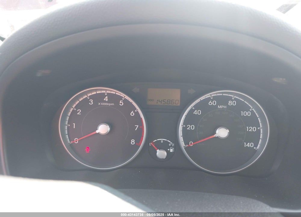 2010 HYUNDAI ACCENT VIN: KMHCN4AC8AU408654