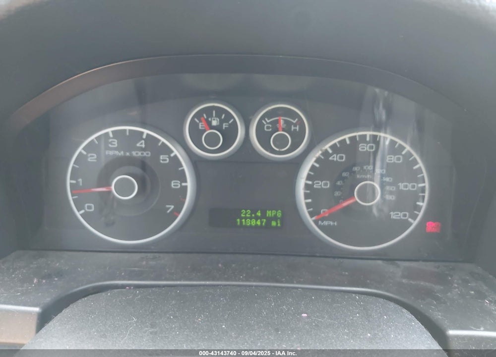 2007 FORD FUSION SE VIN: 3FAHP07Z97R248654