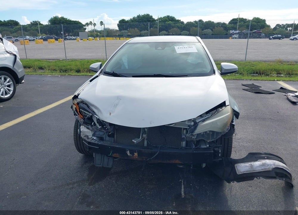 2017 TOYOTA COROLLA VIN: 2T1BURHE6HC836091