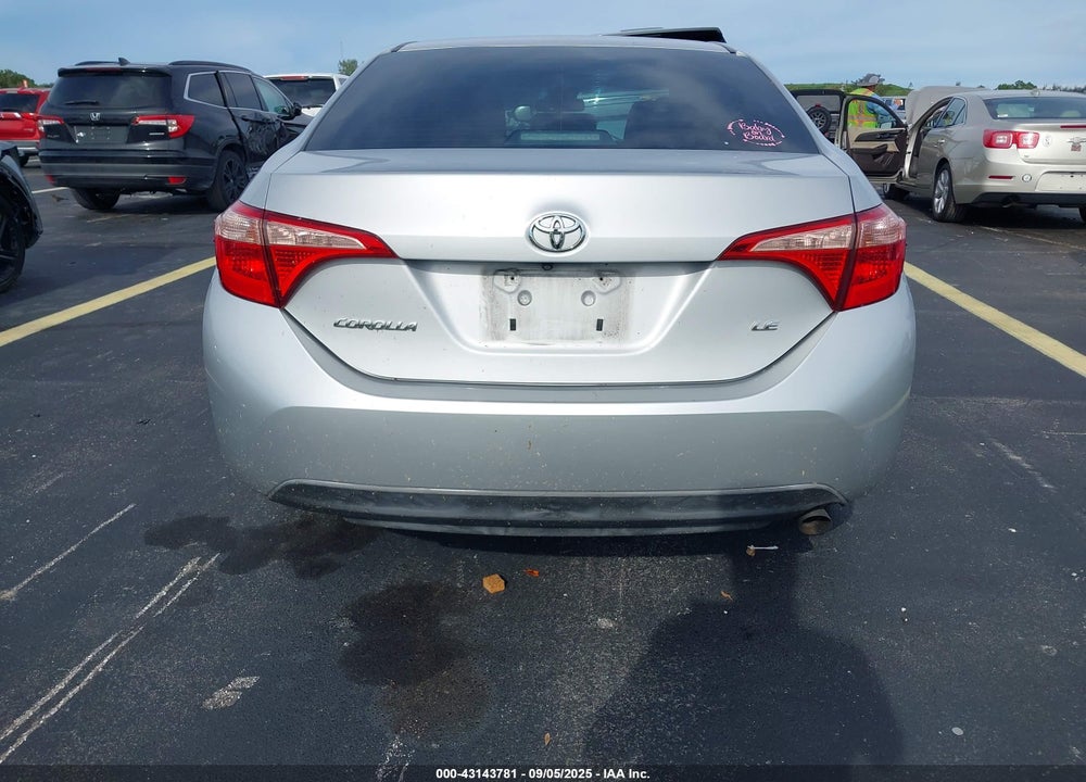 2017 TOYOTA COROLLA VIN: 2T1BURHE6HC836091