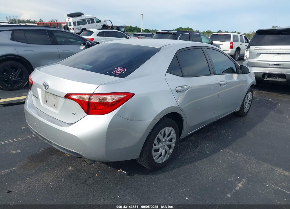 2017 TOYOTA COROLLA VIN: 2T1BURHE6HC836091