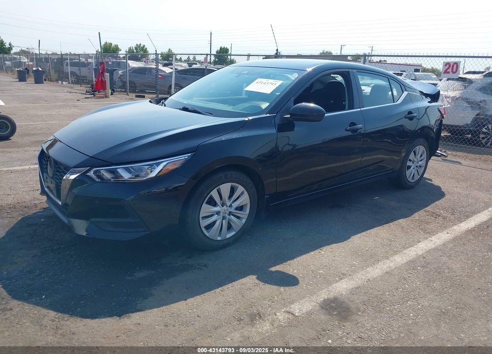 2021 NISSAN SENTRA VIN: 3N1AB8BV3MY323236