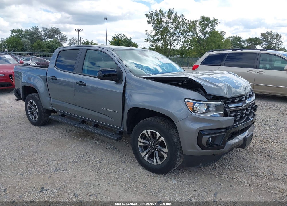 2021 CHEVROLET COLORADO VIN: 1GCGTDEN5M1218484