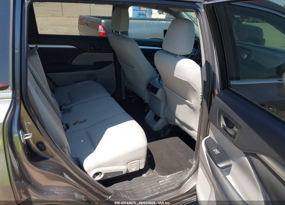2014 TOYOTA HIGHLANDER LE VIN: 5TDZARFH4ES008340