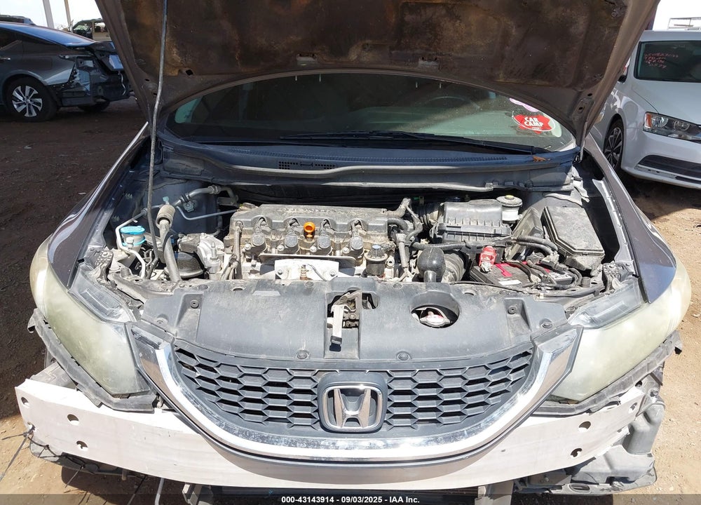 2014 HONDA CIVIC LX VIN: 19XFB2F50EE216092