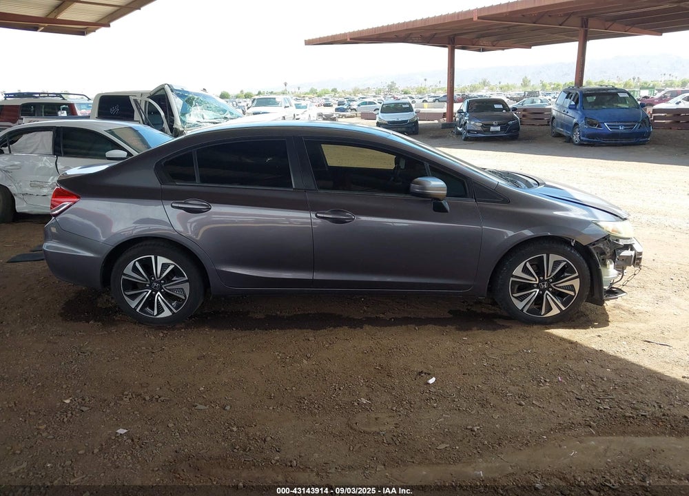 2014 HONDA CIVIC LX VIN: 19XFB2F50EE216092