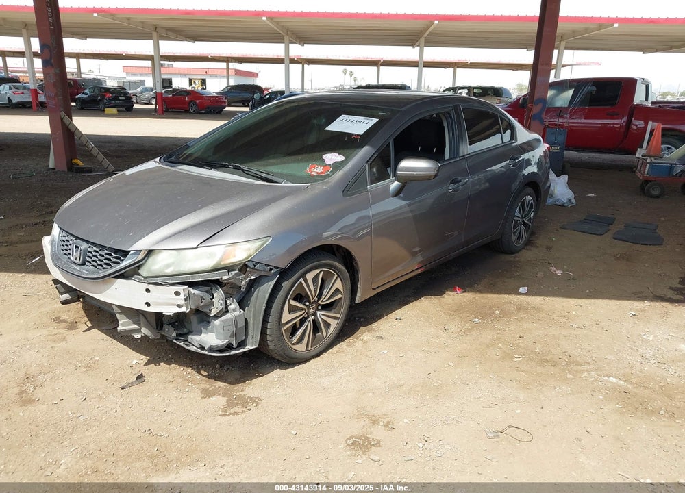 2014 HONDA CIVIC LX VIN: 19XFB2F50EE216092