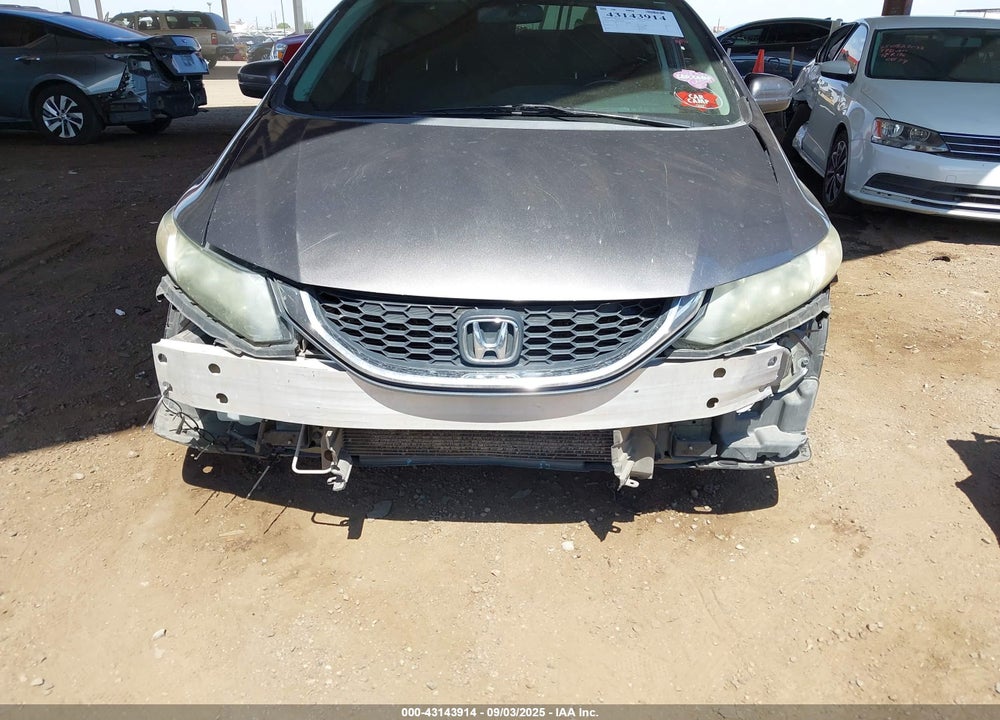 2014 HONDA CIVIC LX VIN: 19XFB2F50EE216092