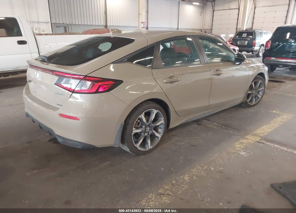 2025 HONDA CIVIC HYBRID VIN: 19XFL4H95SE008231