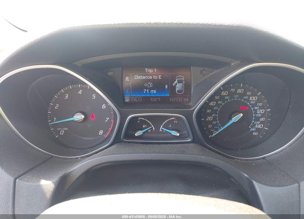 2012 FORD FOCUS VIN: 1FAHP3J21CL258049