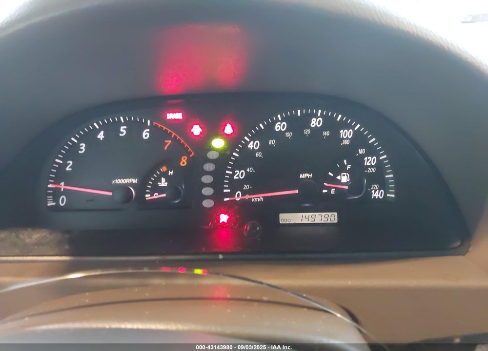 2003 TOYOTA CAMRY LE VIN: 4T1BE32KX3U146831