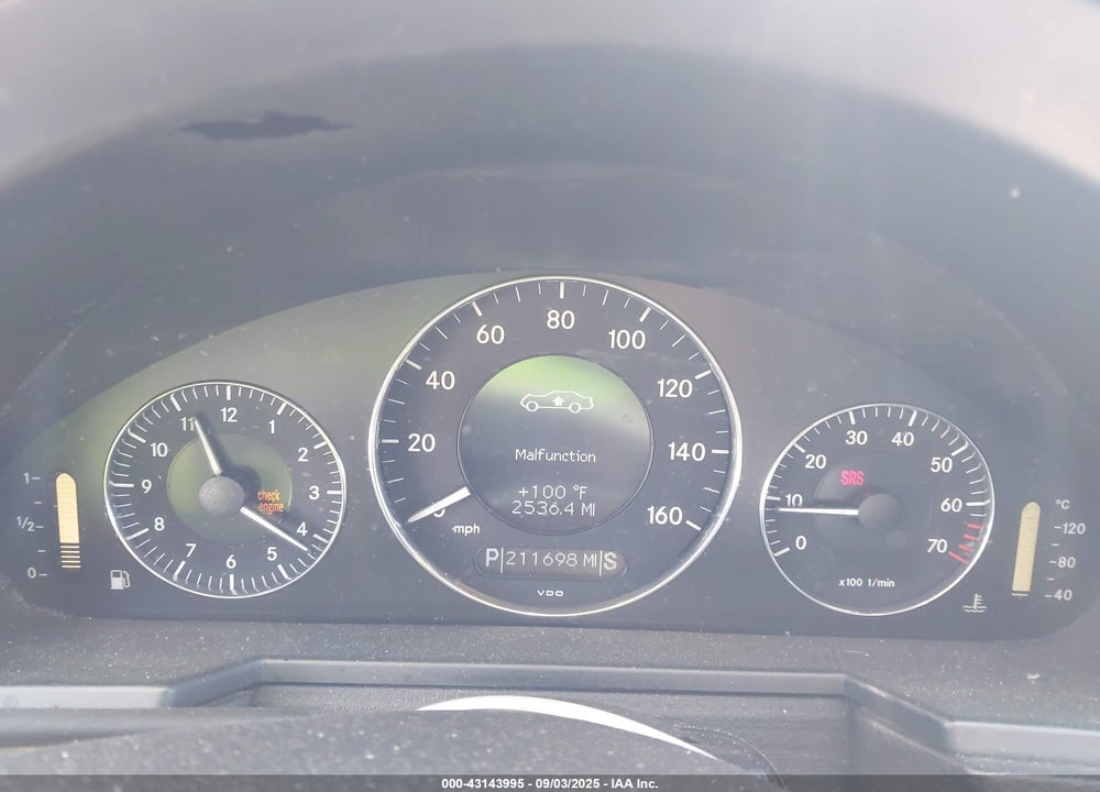 2007 MERCEDES-BENZ E 550 VIN: WDBUF72X47B074442