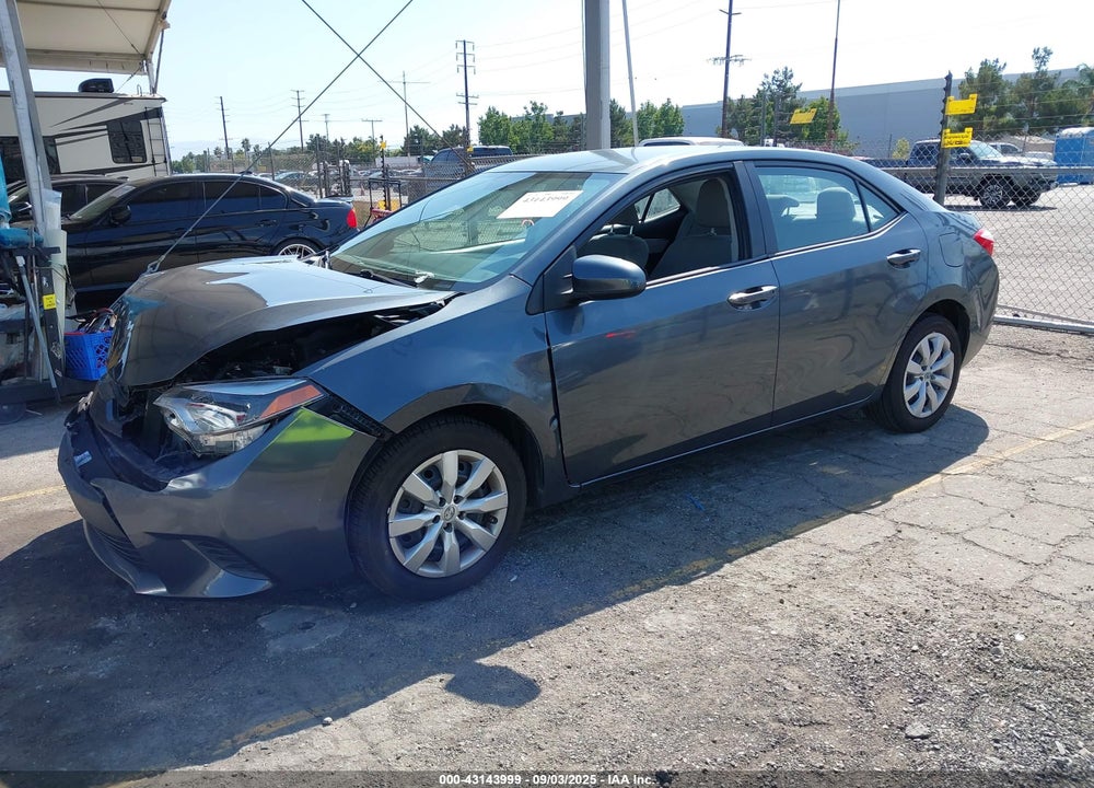 2014 TOYOTA COROLLA VIN: 5YFBURHE6EP051100