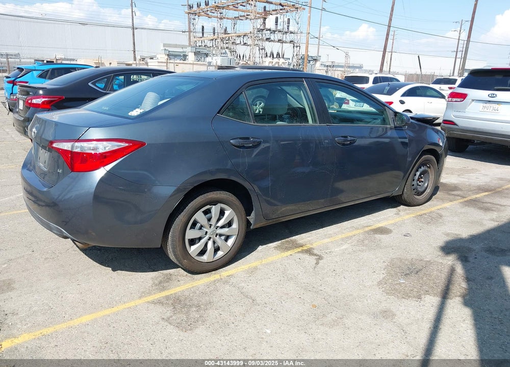 2014 TOYOTA COROLLA VIN: 5YFBURHE6EP051100