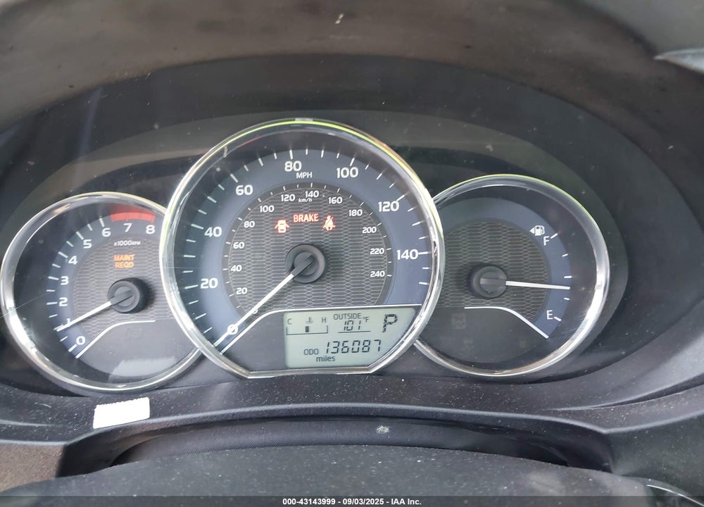 2014 TOYOTA COROLLA VIN: 5YFBURHE6EP051100
