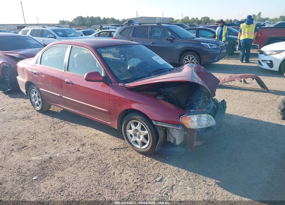 2003 KIA SPECTRA LS VIN: KNAFB121535290367