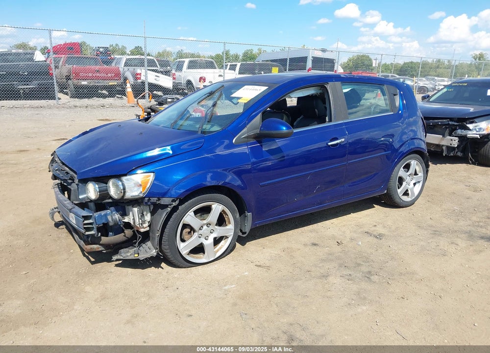 2013 CHEVROLET SONIC VIN: 1G1JF6SB3D4247900
