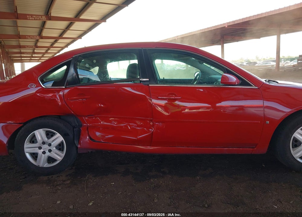 2007 CHEVROLET IMPALA LS VIN: 2G1WB58K079341690