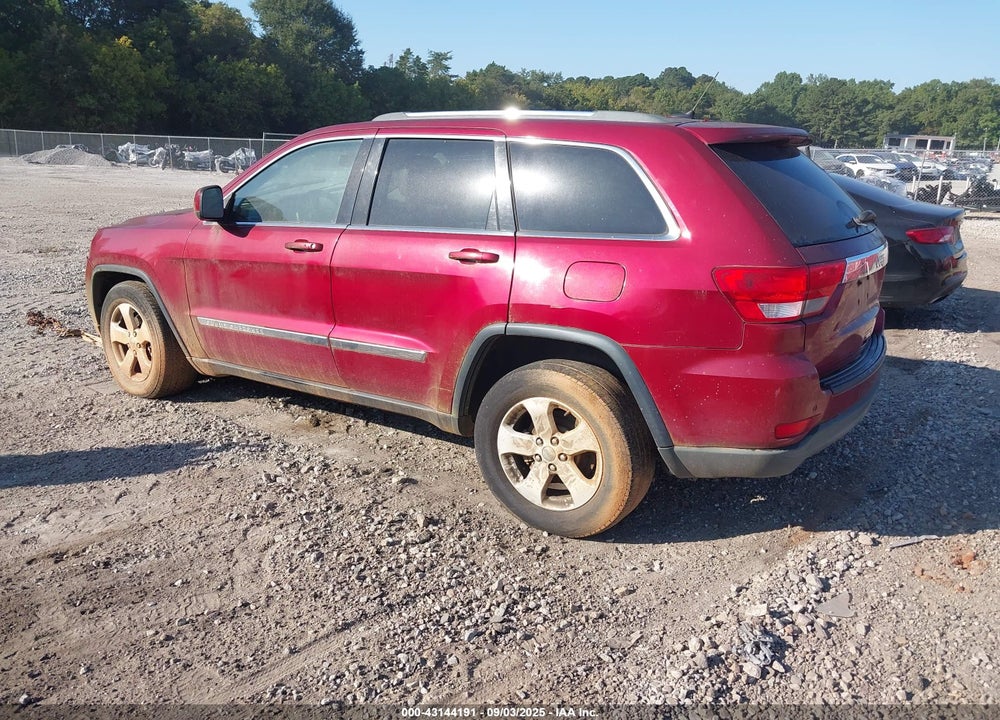 2013 JEEP GRAND CHEROKEE LAREDO VIN: 1C4RJFAG3DC581565