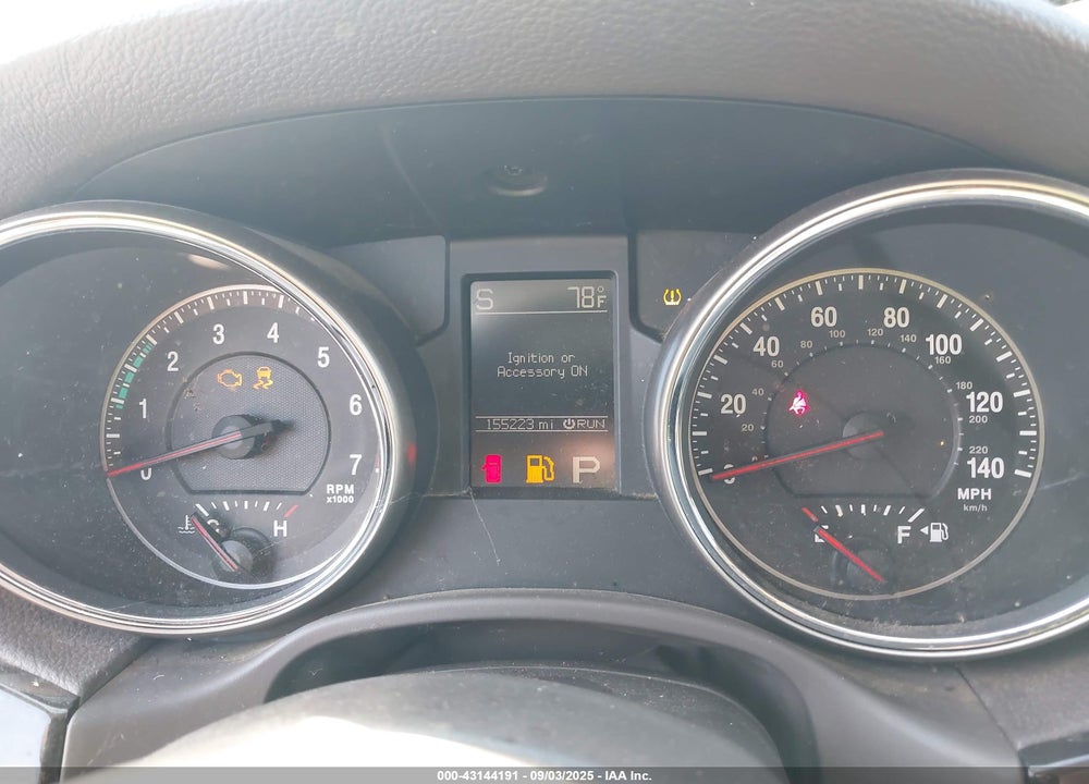 2013 JEEP GRAND CHEROKEE LAREDO VIN: 1C4RJFAG3DC581565