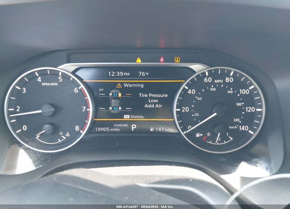 2025 NISSAN ROGUE VIN: JN8BT3BA9SW341439