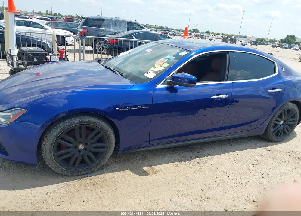 2017 MASERATI GHIBLI VIN: ZAM57XSL5H1215165