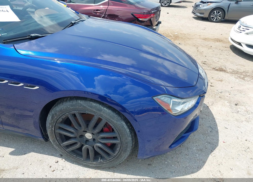 2017 MASERATI GHIBLI VIN: ZAM57XSL5H1215165
