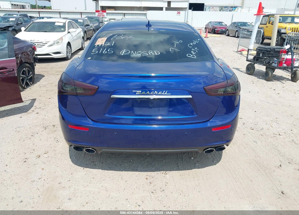 2017 MASERATI GHIBLI VIN: ZAM57XSL5H1215165