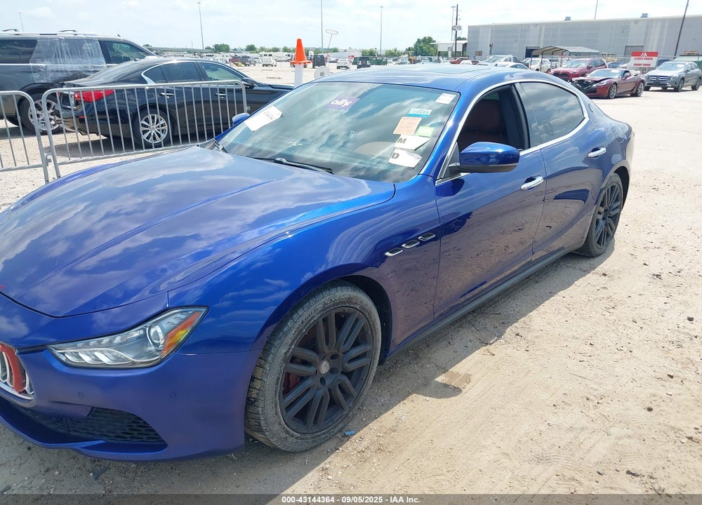 2017 MASERATI GHIBLI VIN: ZAM57XSL5H1215165