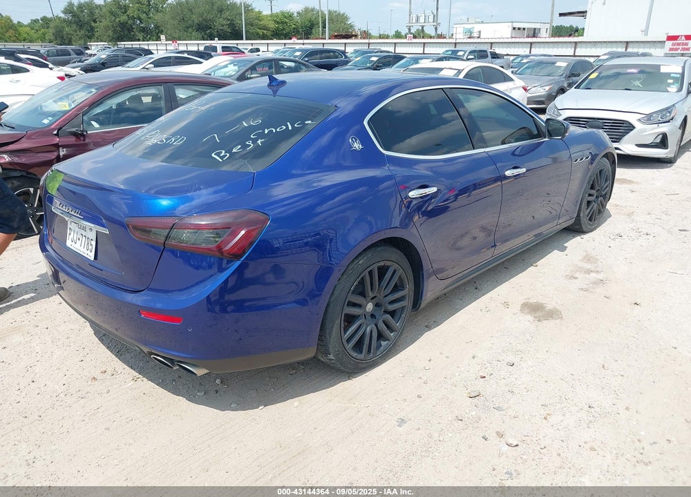 2017 MASERATI GHIBLI VIN: ZAM57XSL5H1215165
