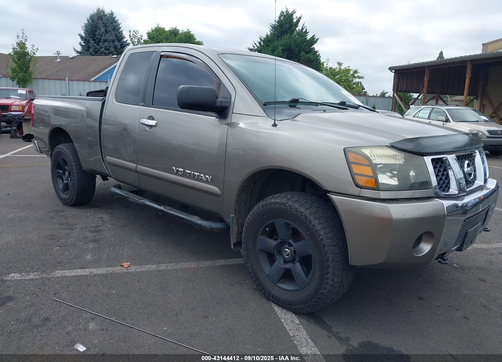 2007 NISSAN TITAN SE VIN: 1N6AA06B97N208592