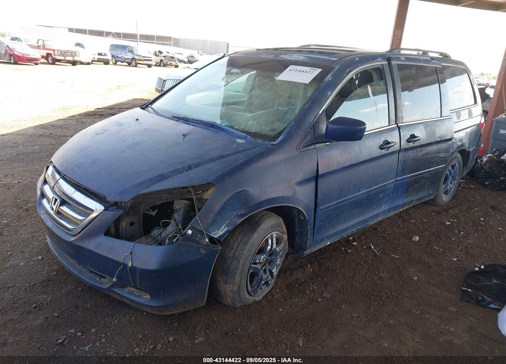 2005 ODYSSEY HONDA  TOURING VIN: 5FNRL38885B062510