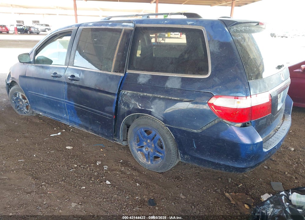 2005 ODYSSEY HONDA  TOURING VIN: 5FNRL38885B062510