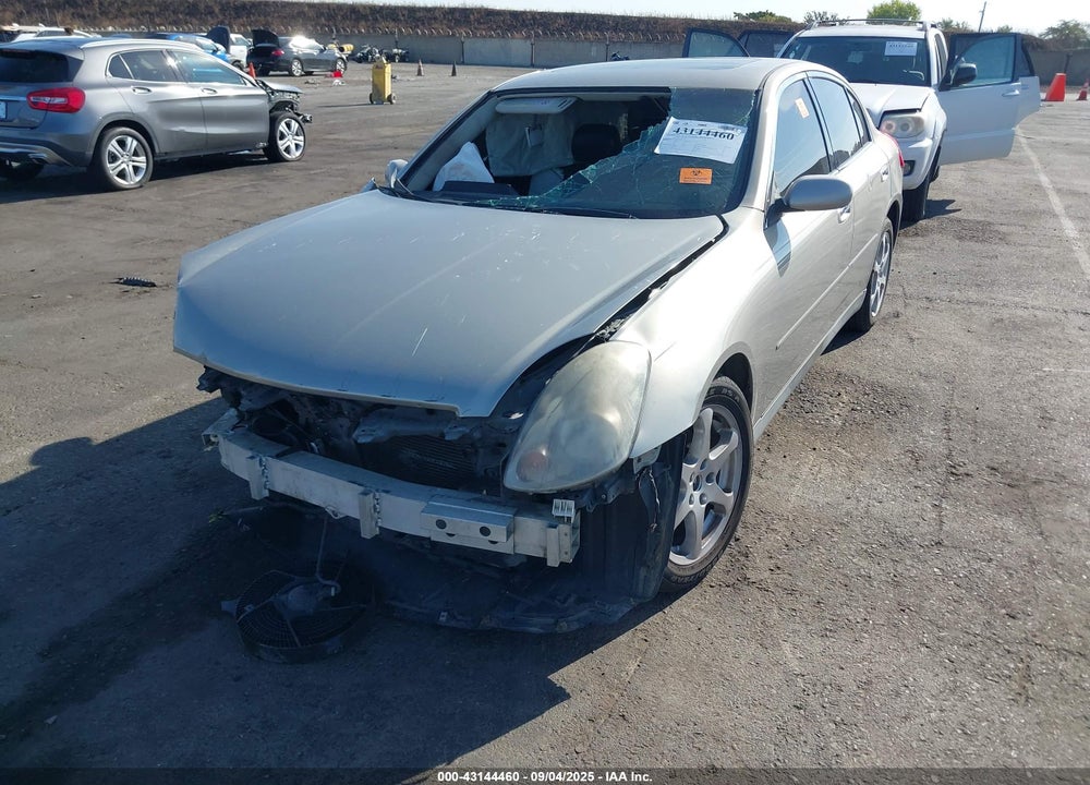 2003 INFINITI G35 BASE W/6 SPEED MANUAL VIN: JNKCV51E03M000260