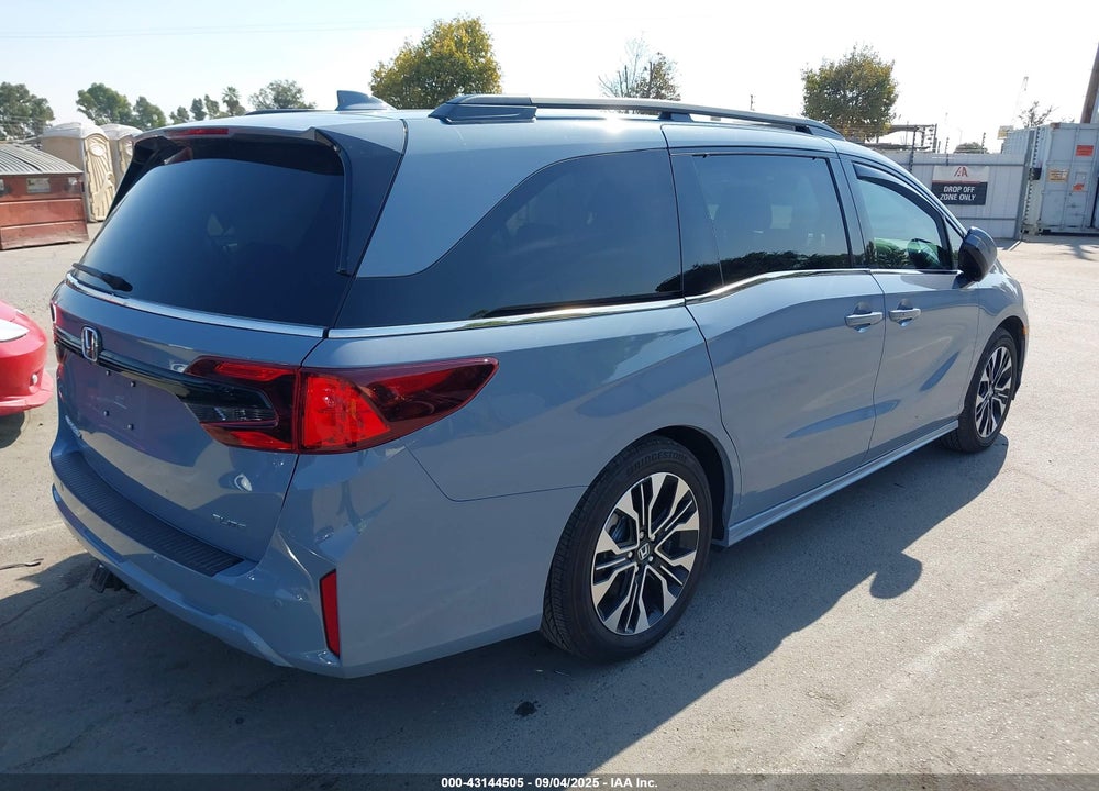 2025 HONDA ODYSSEY ELITE VIN: 5FNRL6H96SB032220