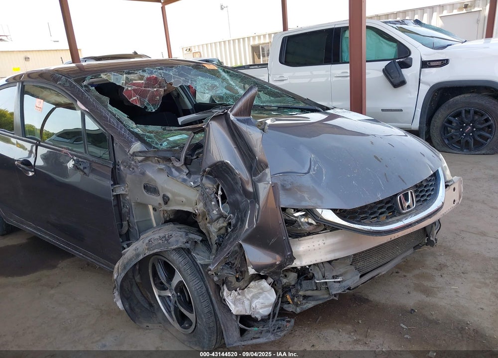 2015 HONDA CIVIC VIN: 19XFB2F70FE082140